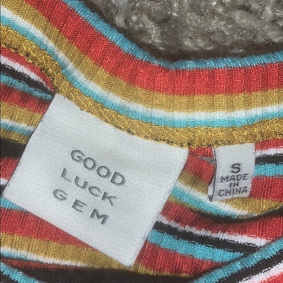 Multicolor Crop Top - size S - Picture 2 of 2